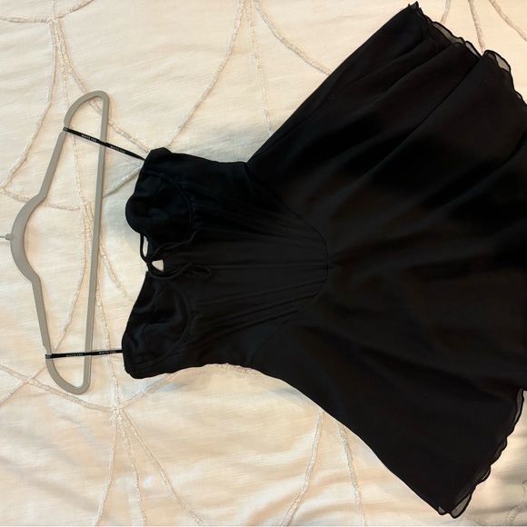White Fox “Push The Feeling Mini Dress” in Black. - Picture 2 of 3